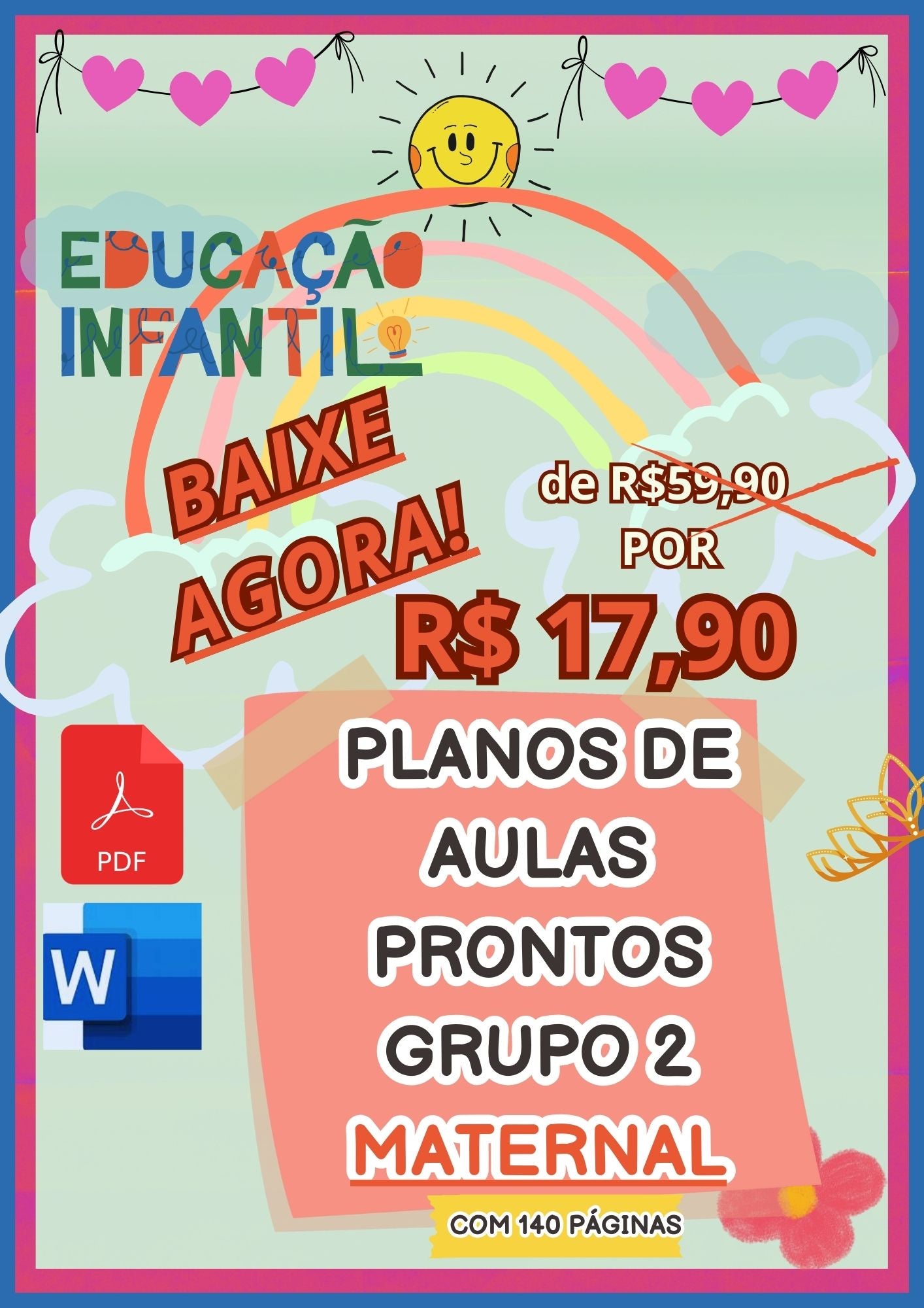 14. PROMOÇÃO PLANO DE AULAS PRONTOS MATERNAL