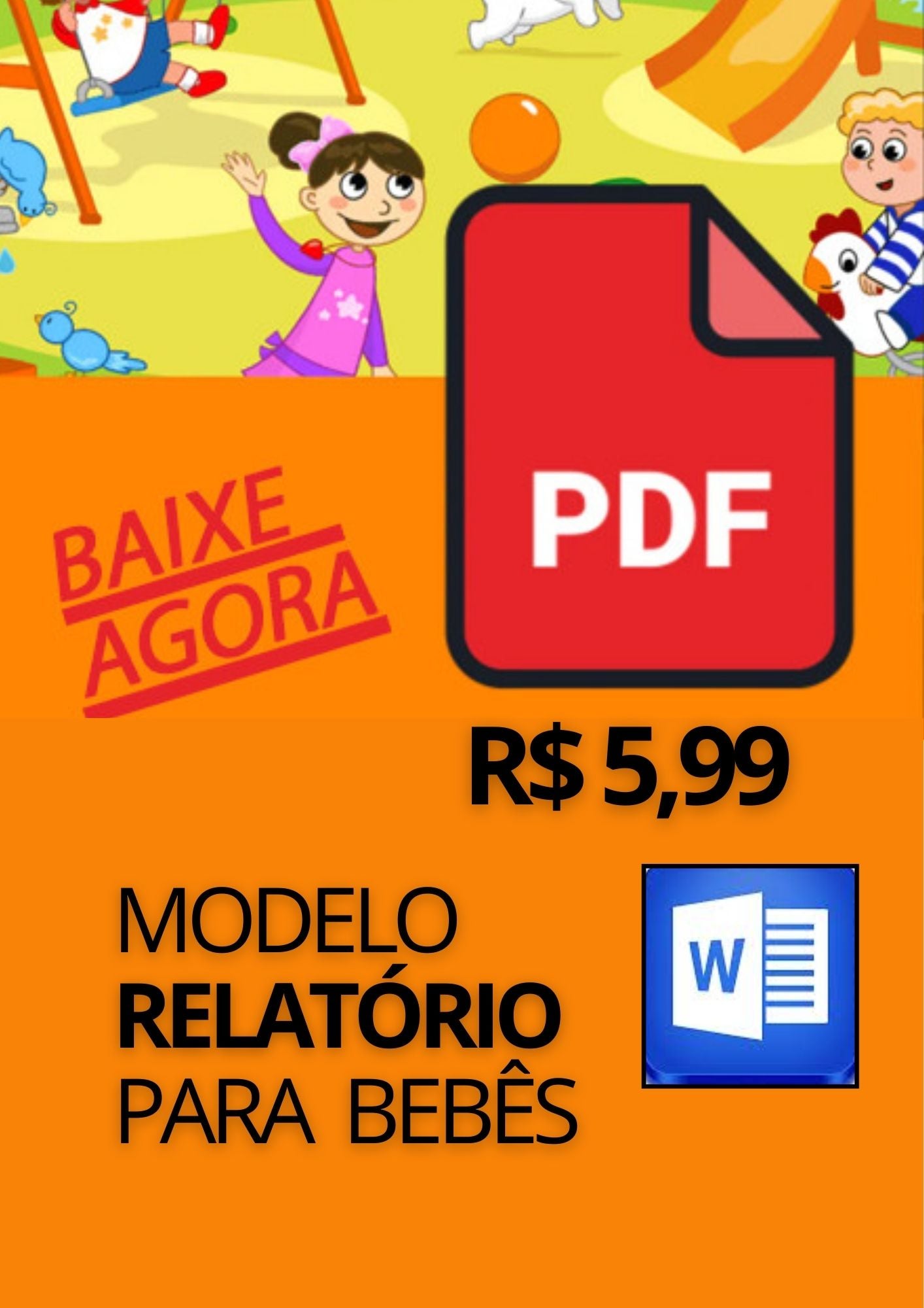 4. PROMOÇÃO MODELO RELATÓRIO PARA BEBÊS