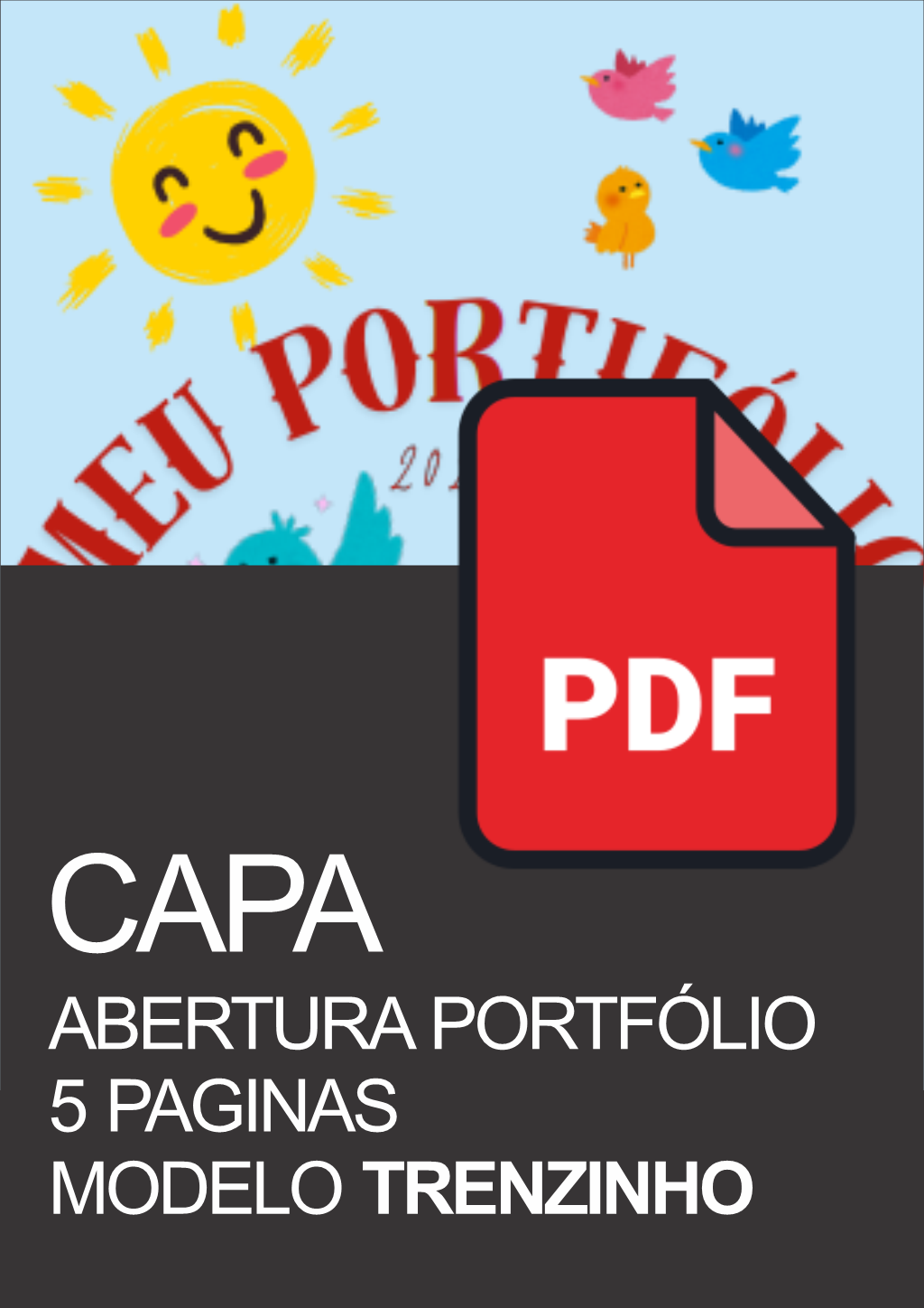 CAPA 02 - ABERTURA PORTFÓLIO 5 PAGINAS MODELO TRENZINHO