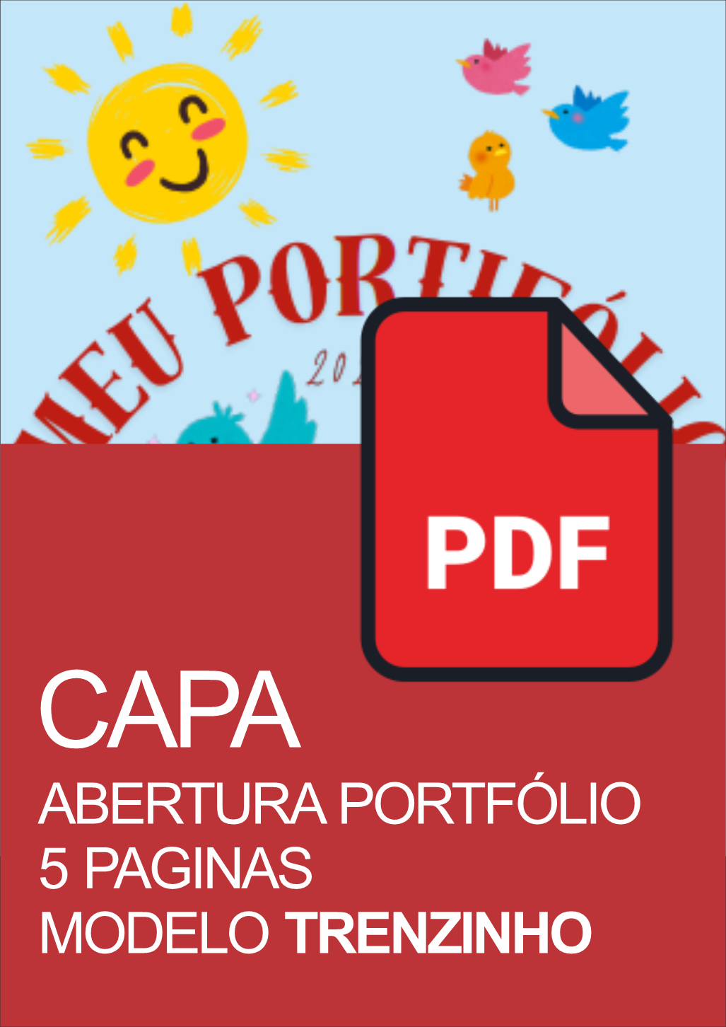 CAPA 02 - ABERTURA PORTFÓLIO 5 PAGINAS MODELO TRENZINHO