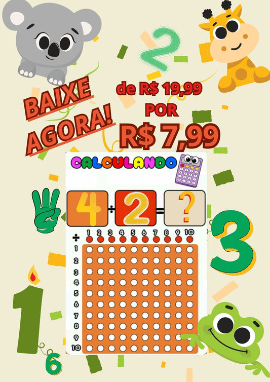 22. PROMOÇÃO ARQUIVO CALCULADORA 4 OPERAÇÕES!